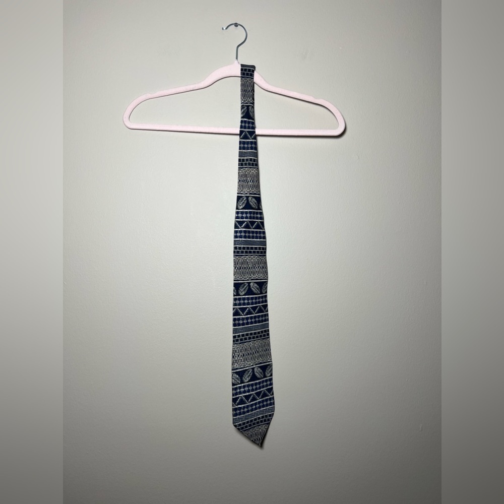 Vintage Tesoro Rosso Silk Tie